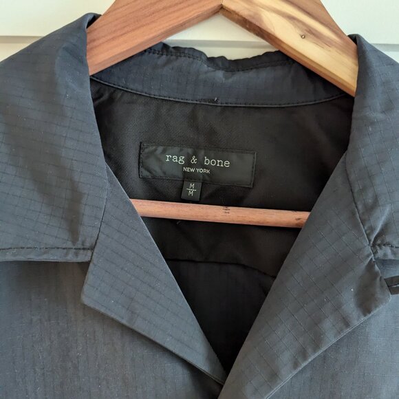 Rag & Bone Finlay Jacket Dark Navy - Size Medium - Picture 2 of 4